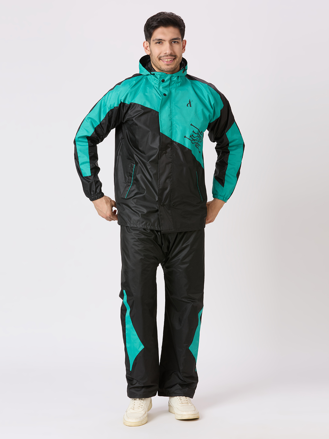Black + Rama Green
